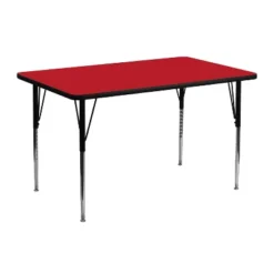 Flash Furniture 24''W X 48''L Rectangular HP Laminate Activity Table - Standard Height Adjustable Legs -Kiddo Land Store GUEST e069c084 c55e 4cea 8288 a3f011f14ef8