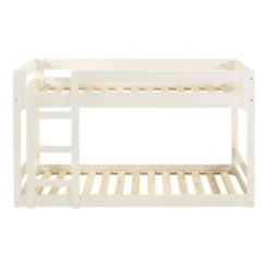 Twin Over Twin Indy Contemporary Solid Wood Bunk Bed - Saracina Home -Kiddo Land Store GUEST e2e3d7c7 f10b 4ce2 9d87 3c110ebaca6a
