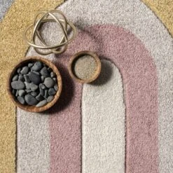 NuLOOM Jerri Double Half Rainbow Kids Area Rug -Kiddo Land Store GUEST e639420f 3a54 47ab 92a8 faaec6df8c0c