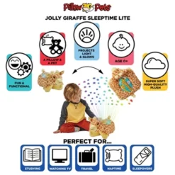 Jolly Giraffe SleeptimeLite Night Light - Pillow Pets -Kiddo Land Store GUEST ebef3723 7233 41ae ad7a 42a648ff8d79