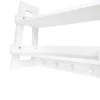 Kids' 2 Tier Ladder Wall Shelf With Hooks White - RiverRidge Home -Kiddo Land Store GUEST ecd3a537 2b57 4bda a1b6 55980ea7266d