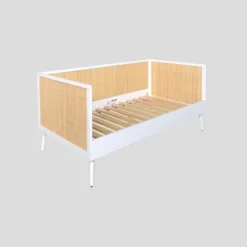 Rattan And Wood Kids' Daybed White - Pillowfort™ -Kiddo Land Store GUEST f065594c a3ad 4be4 8f91 6504af8d56ad