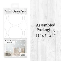 Polka Dots Wall Decor White - Decalcomania -Kiddo Land Store GUEST f0dc03f6 cd43 4401 a9e7 e0cb511b2502