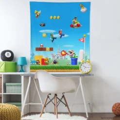 Nintendo Super Mario Tapestry - RoomMates -Kiddo Land Store GUEST f0df1c50 b98b 4102 85e1 d2082fade145