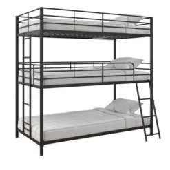Triple Twin Zeke Metal Bunk Bed - Room & Joy -Kiddo Land Store GUEST f11d8962 2f0f 4a55 a29c 1c70771c9021