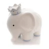 Bank White/Blue Coco Elephant Bank - One Bank 7.75 Inches - Baby Hand Painted - 3781Bl - Ceramic - Off-White -Kiddo Land Store GUEST f32b8c49 941c 4f94 bae1 0b354169a58a