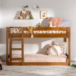 Twin Over Twin Indy Contemporary Solid Wood Bunk Bed - Saracina Home -Kiddo Land Store GUEST f46b06df 56c4 45c1 86f1 0d8dc311751e