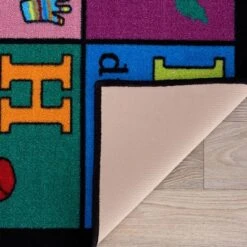 World Rug Gallery Kids Educational Learning Alphabet Non Slip Area Rug -Kiddo Land Store GUEST fb516526 460a 4d8b 8974 69897642bb82