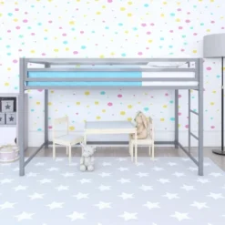 Max Metal Junior Loft Bed Silver - Room & Joy -Kiddo Land Store GUEST fcaf1a5e f54a 44dc ba98 473e7b68e1e0