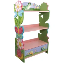 Magic Garden Floral Bookshelf - Fantasy Fields By Teamson Kids -Kiddo Land Store GUEST fd4a1007 731b 48d3 bd75 92db0e1a6618