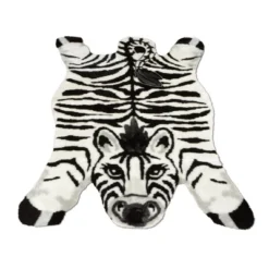 Walk On Me Faux Fur Super Soft Kids Zebra Rug Tufted With Non-slip Backing Area Rug 11 Walk On Me Faux Fur Super Soft Kids Zebra Rug Tufted With Non-slip Backing Area Rug -Kiddo Land Store GUEST fd894ecf 8b64 4717 9998 c73b7f8535fe