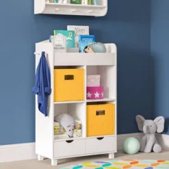 Kids' Book Nook Cubby Storage Cabinet With Bookrack - RiverRidge Home 19 Kids' Book Nook Cubby Storage Cabinet With Bookrack - RiverRidge Home -Kiddo Land Store GUEST fda9b03e b864 42a5 9664 6b841f3f648f
